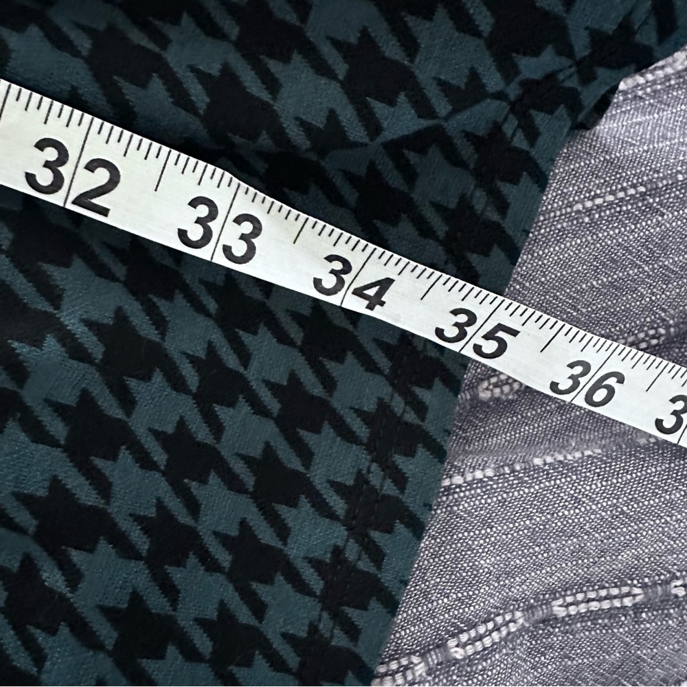Loft Houndstooth Flounce Swing Dress - Picture 8 of 8